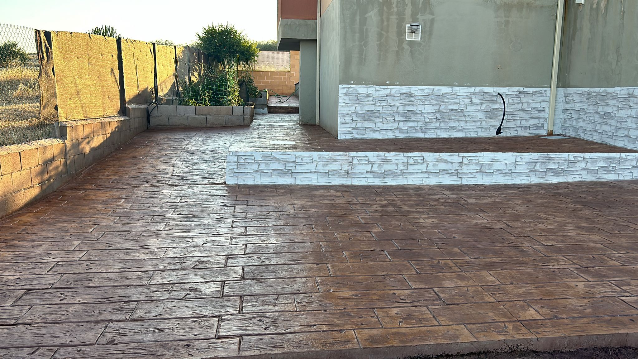 Hormigón impreso ImpresoPav en El Casar, Guadalajara — proyecto 2