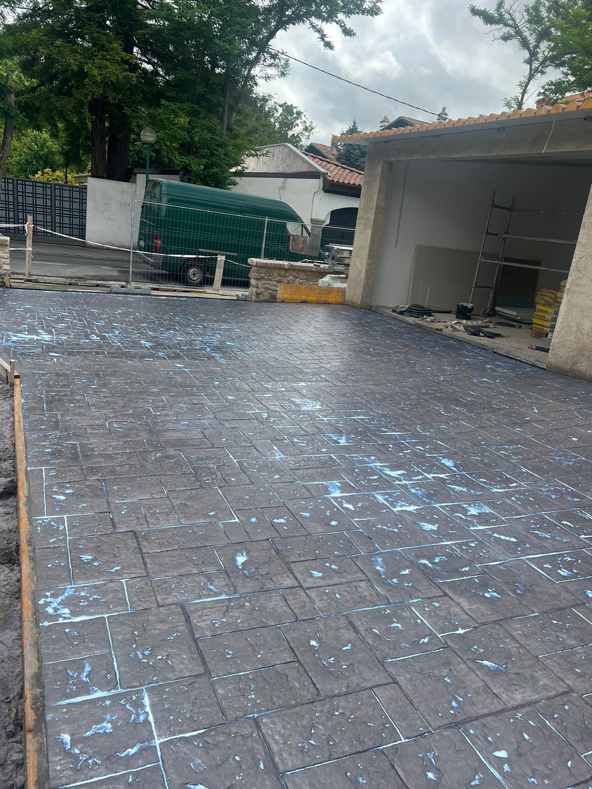 Hormigón impreso ImpresoPav en Vitoria — proyecto 4